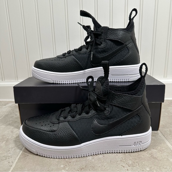 Black Air Ultraforce Nike Air Force Ultraforce Sneakers, Womens Size